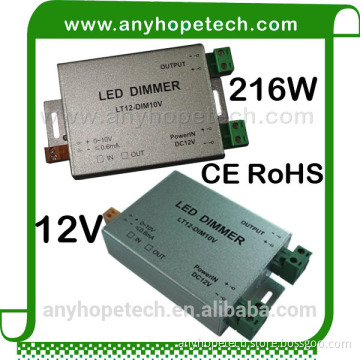 High Performance Output 1 Channel 18A 12v dimmer switch